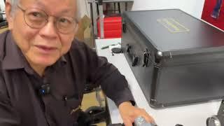 Mr Woo discusses the TOPCON  “Tokyo Optical Company “ The A10 of SLR’s