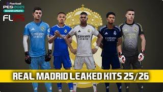 PES 2021 & Football Life 2025 - Real Madrid Leaked Kits 25/26