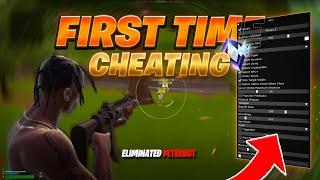 Noob Tries Fortnite CHEATS for the First time | vmx cheats