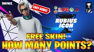 How Many POINTS & TOP % Do You Need to Get Rubius Skin (New Rubius Cup Leaderboard)