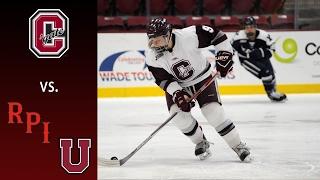 Colgate Women's Hockey Defeats RPI, Union