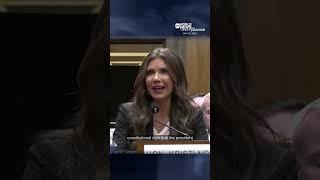 Kristi Noem defends Trump admin's deportations without due process