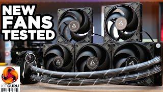 Arctic P12 vs P12 Max Fans - taming the 13900K!