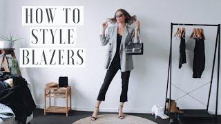 Blazer Outfit Ideas | How To Style Blazers  1 BLAZER, 9 OUTFITS!