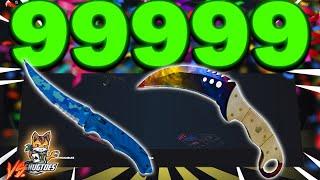 I Hit TWO 99 Tickets VS @Snugtoes ! | KeyDrop Case Opening