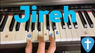 4 Chord Worship | Jireh (Chorus) | Beginner Piano Lesson