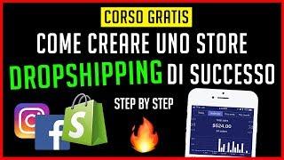 [CORSO GRATIS] Come Creare uno Store Dropshipping di Successo STEP-BY-STEP - Da ZERO a €€€