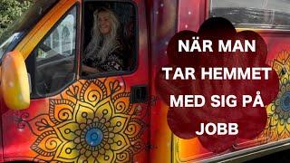 Här tar man inte bilen till jobbet, men husbilen