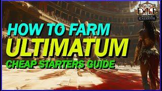 [POE 3.25] How To Ultimatum! A Cheap and Easy To Way To Start Learning Ultimatum and Make Currency!