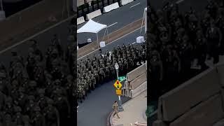 Preparation for Trump's birthday parade are underway