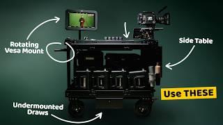 How a Pro Cinematographer Stays Organised On Set: 9 Must-Have Cart Upgrades