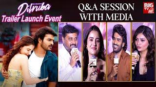 Q&A with Media Dilruba Movie Team | Kiran Abbavaram | Rukshar Dhillon | Kathy Davison | BIG TV ET