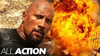 Dom Toretto Saves Hobbs from Street Ambush | Fast Five | All Action