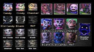 FNAC 1, 2, 3, R Jumpscares Simulators