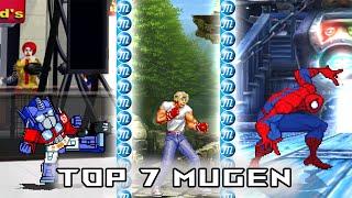 Top 7 MUGEN Fighting Games