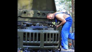 Зил-131 автодом (передвижная дача). Яркие моменты на бездорожье и не только.