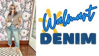 10 Walmart Jeans on a Curvy Midsize Body | Denim Try-On & Styling Ideas