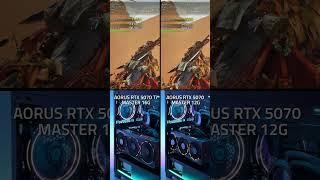 RTX 5070 Ti MASTER & RTX 5070 MASTER Performance on Monster Hunter Wild!  #NVIDIA #RTX50