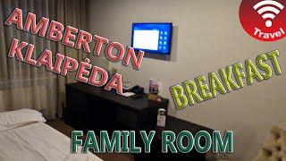 Family room at Amberton Klaipėda | Breakfast