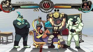 Skullgirls, all time up animations.