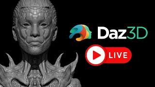 DAZ3D STUDIO LIVE STREAM