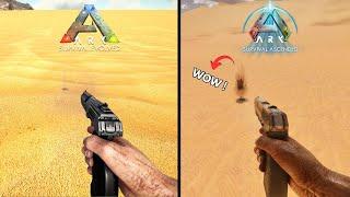 ARK ASCENDED SCORCHED EARTH  vs. ARK SURVIVAL EVOLVED SCORCHED EARTH | Ultimate Face-Off 