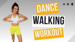 10 MIN WALKING DANCE WORKOUT for Beginners - Walk at Home & Lose Weight