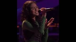 Another Filipina shocks the stage of The Voice ️#filipinoculture #karaoke #support #subscribe