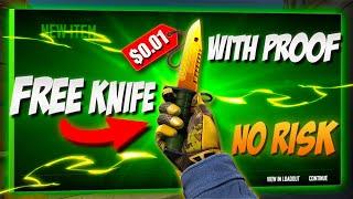 How to Get a FREE CS2 KNIFE 2024 (NO RISK) *WITH PROOF*