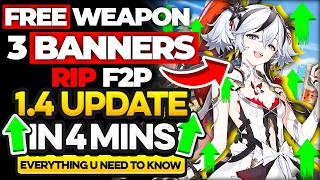 BIG NEWS!!! Rip F2p Wuthering Waves 1.4 Everything you Need to know in 4 minutes!