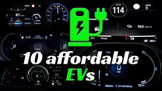 10 Affordable EVs - ACCELERATION BATTLE