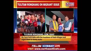 Over 1000 Kukis in Karbi Anglong Will Have to Leave: KAAC, CEM, Tuliram Ronghang