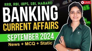 Monthly Banking & Finance Current Affairs | September 2024 Monthly Current Affairs | #parchamclasses