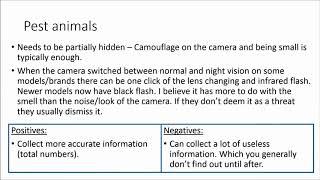 Getting the best from motion activated cameras on your property - Part 2