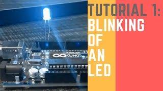 Arduino Blinking of an Led