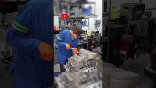 BMW M3 V8 Engine Build in 1 Minute #shorts