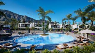 Apartments for sale at this new development in Lapta, North Cyprus