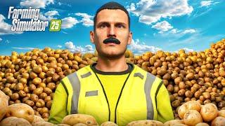 МЕГА ФЕРМА #4. ПРОЕКТ 1.000 Га КАРТОШКИ! FARMING SIMULATOR 25