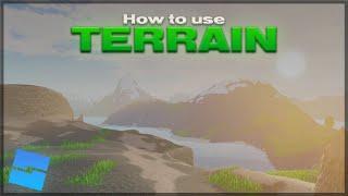 How to use terrain in Roblox Studio