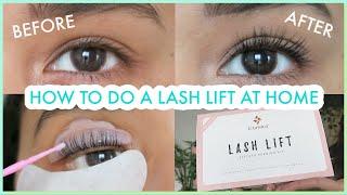 HOW TO DO A LASH LIFT AT HOME and what I regret about it 1 week later