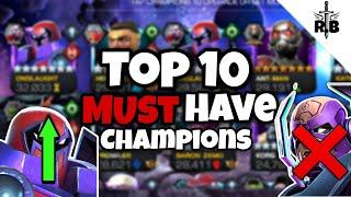 Top 10 Must Have Champions in Marvel Contest Of Champions