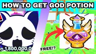 *FREE HUGE PETS* How To Get FREE GOD POTION In PETS GO! (Tips & Tricks) | Roblox