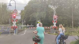 Bahnübergang Bonn Ramersdorf (D) // Railroad crossing // Paso a nivel