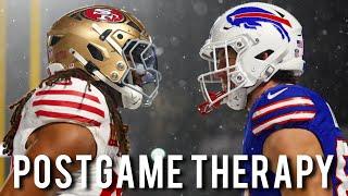 49ers Postgame Therapy Session - Bills embarrass Niners on Primetime