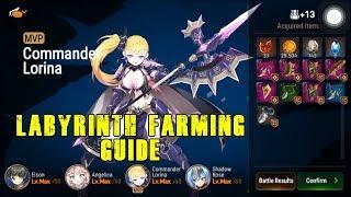 LABYRINTH FARMING GUIDE!! - Epic Seven