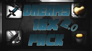 Minecraft PvP Texture Pack : Dreams 2.0 16x Pack 1.7/1.8 - MCSG/UHC FPS Boost