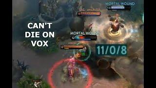 I CAN'T DIE ON VOX! Vainglory 5v5