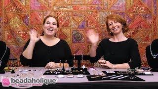 Beadaholique Live Class: Statement Jewelry with Swarovski Crystal Fancy Stones