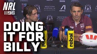 Cam Munster stands up for Billy Slater after TOUGH week: NRL Presser | NRL on Nine