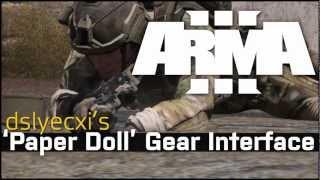 Dslyecxi's "Paper Doll" Gear Menu Released for Arma 3